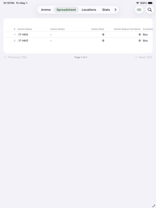 AmmoDB:Ballistics,Twist,Recoil App Store ipad screenshot 2