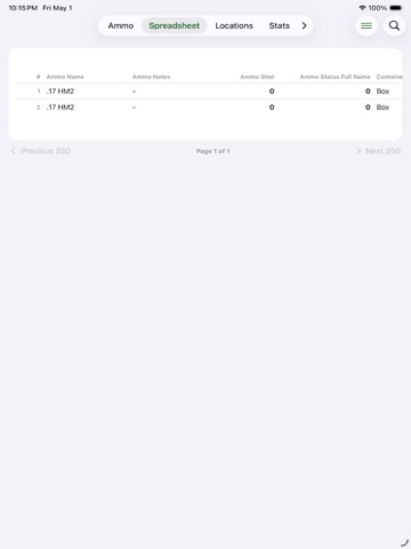 AmmoDB:Ballistics,Twist,Recoil App Store ipad screenshot 2