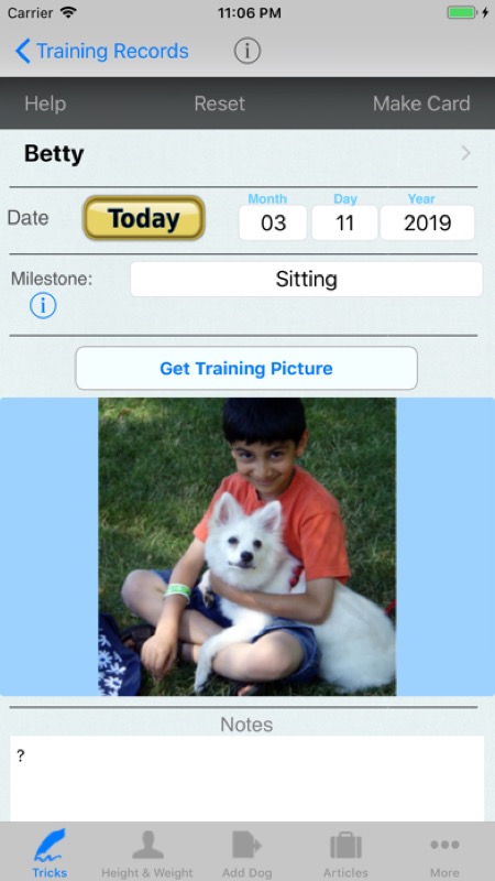 Dog Diary for Tracking Pets App Store iphone screenshot 3
