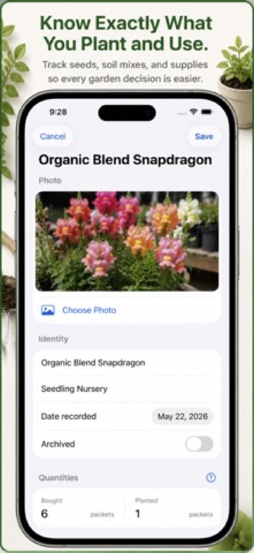 Gardening Pro: Garden Planner App Store iphone screenshot 2