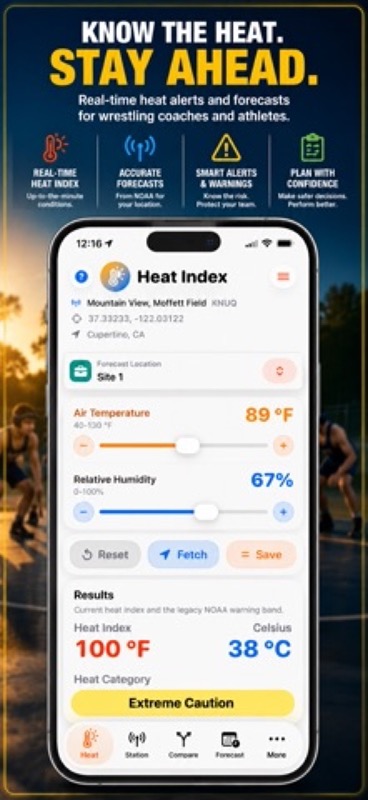 Heat Index & Category Computer App Store iphone screenshot 1