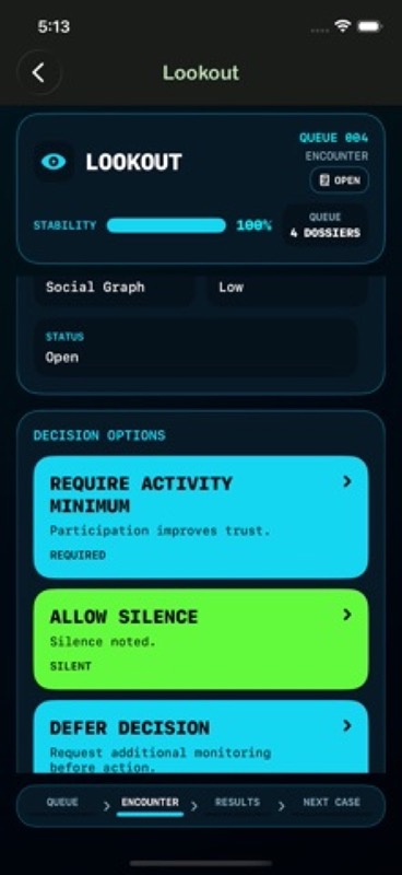 Lookout: 1985 Even Bigger Bro App Store iphone screenshot 2