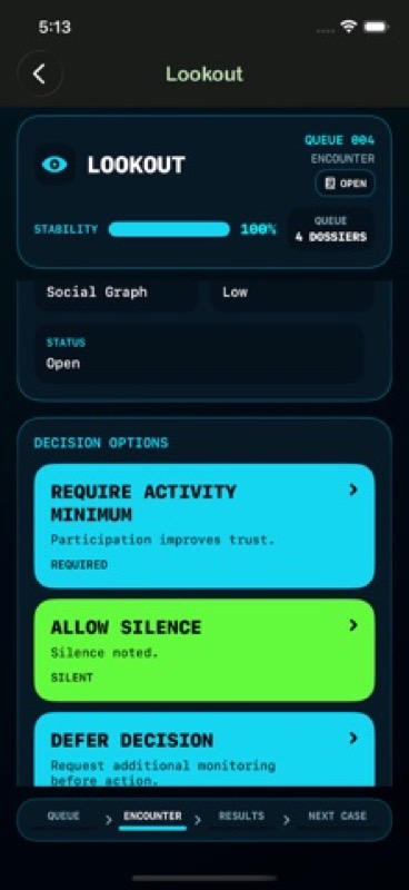 Lookout: 1985 Even Bigger Bro App Store iphone screenshot 2