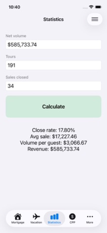 Timeshare+ App Store iphone screenshot 2
