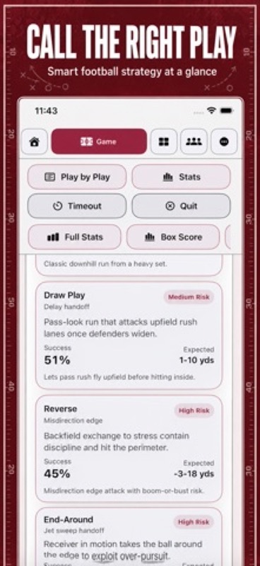 American Football Coach 2026 App Store iphone screenshot 2