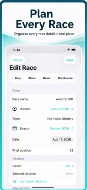 Run & Pacing Race Training App Store iphone screenshot 3