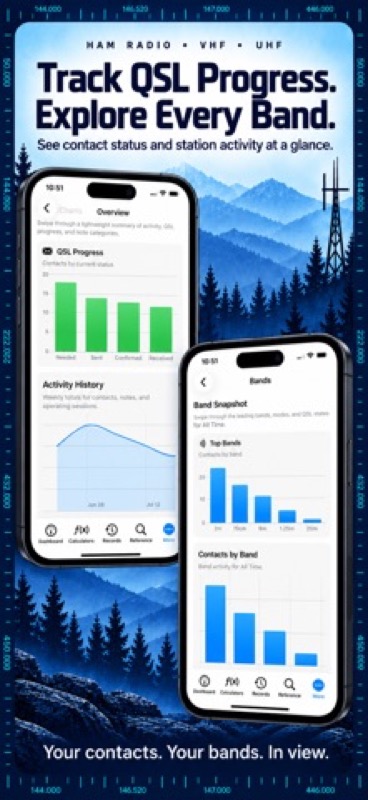 VHF / UHF Radio Field Planner App Store iphone screenshot 2