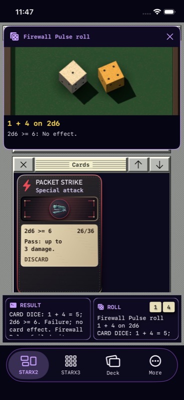 NEONNET: Cyberpunk Deck RPG App Store iphone screenshot 2