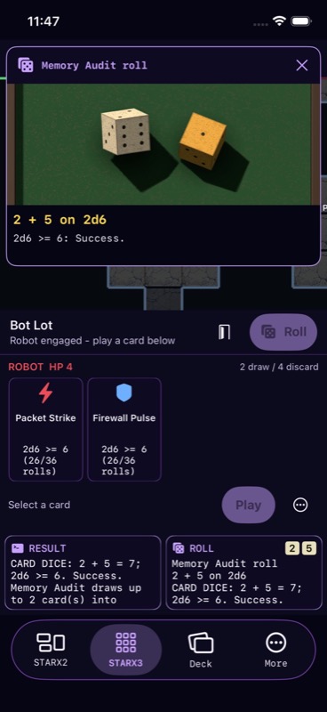 NEONNET: Cyberpunk Deck RPG App Store iphone screenshot 3